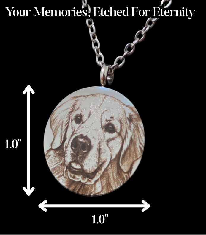 The Double Sided Pet Portrait Medallion
