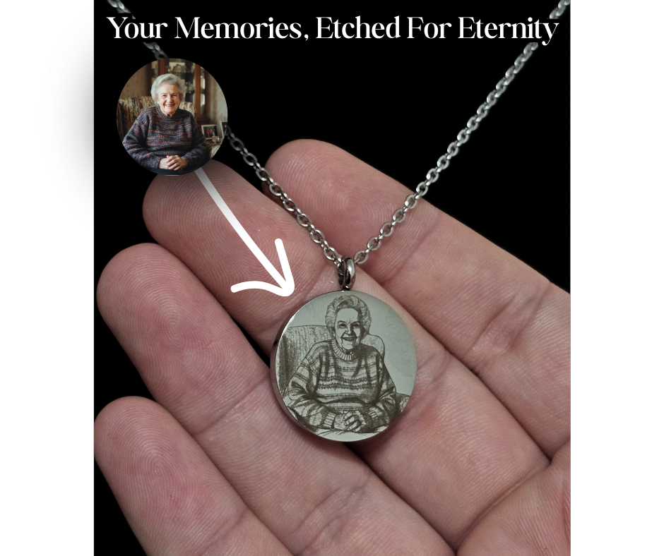 The Double Sided Portrait Medallion Necklace